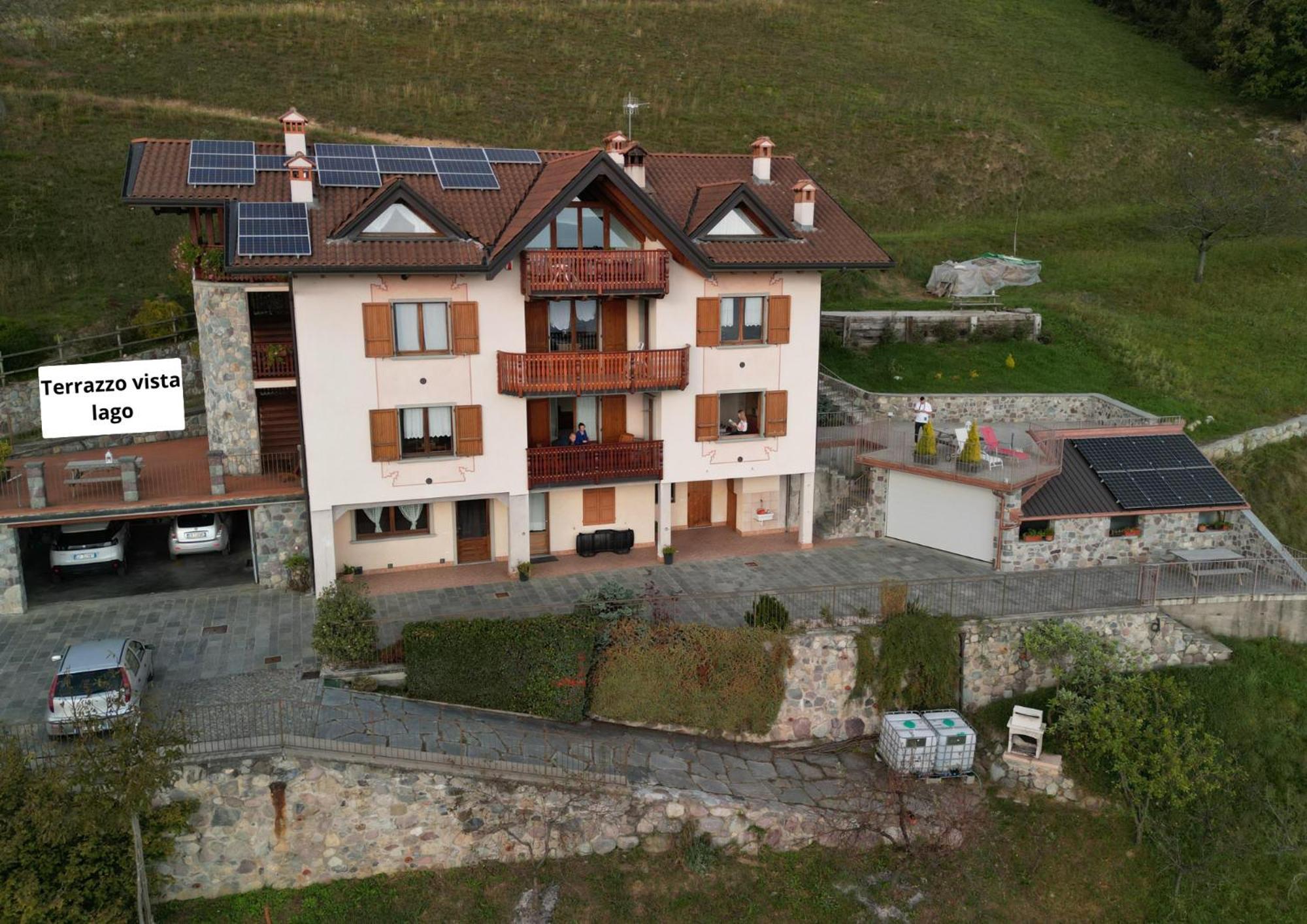 Home Iseo Lake Bossico Bagian luar foto